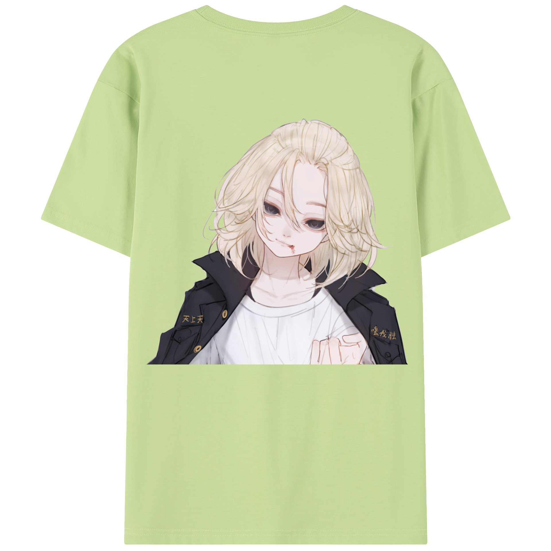 （画像用） 東京リベンジャーズ Tokyo Revengers 綿100％半袖Tシャツ（背面プリント）